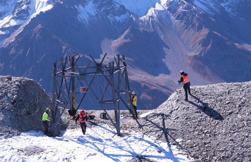Vignette - Démontage pylône Col du Galibier
