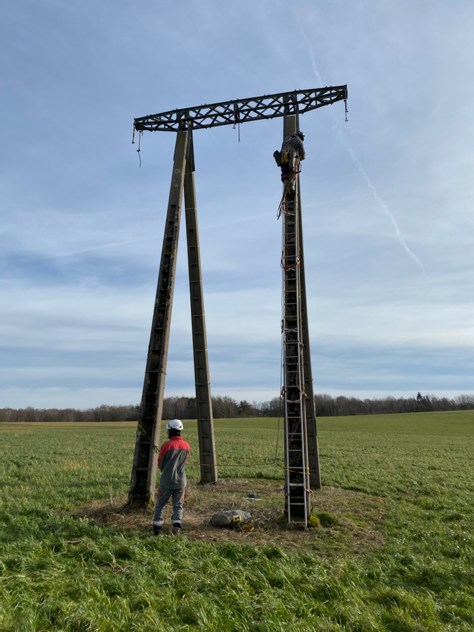 81 pylônes démontés, l’alimentation électrique de la Vôge optimisée ! 