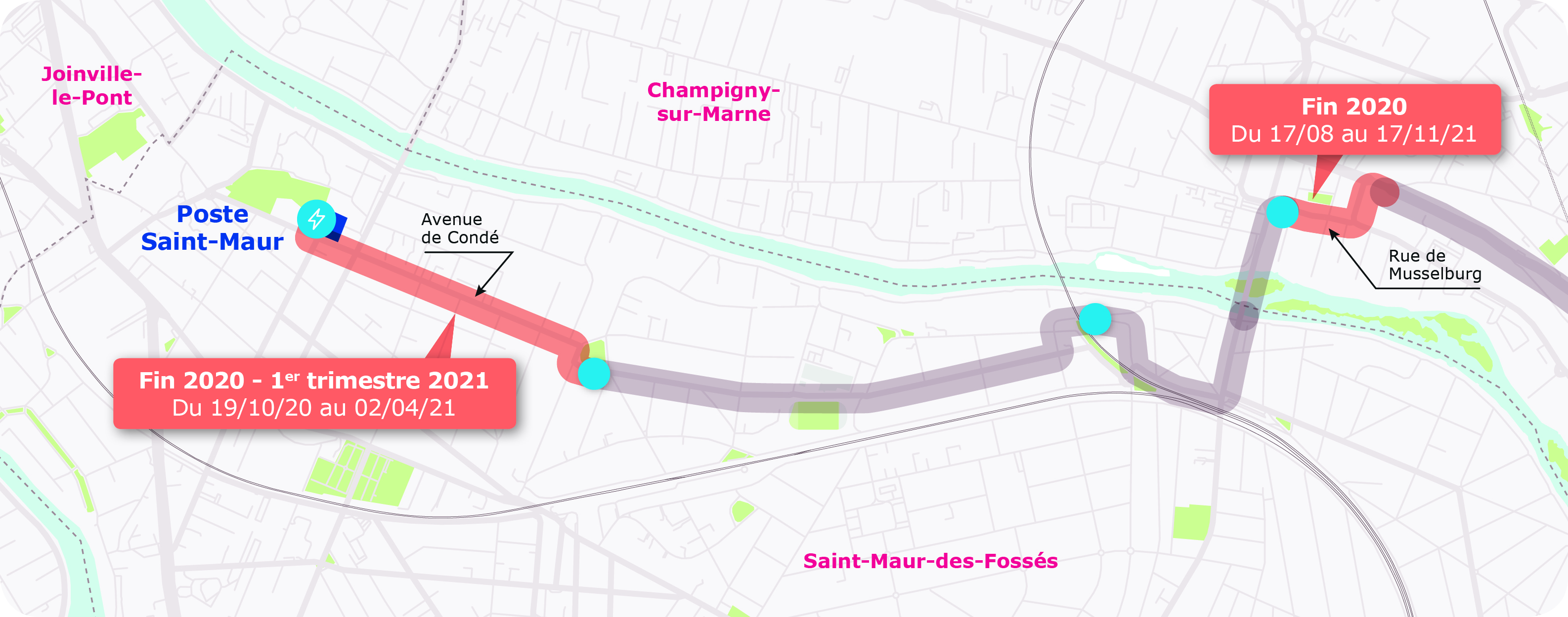 Saint-Maur étape 1