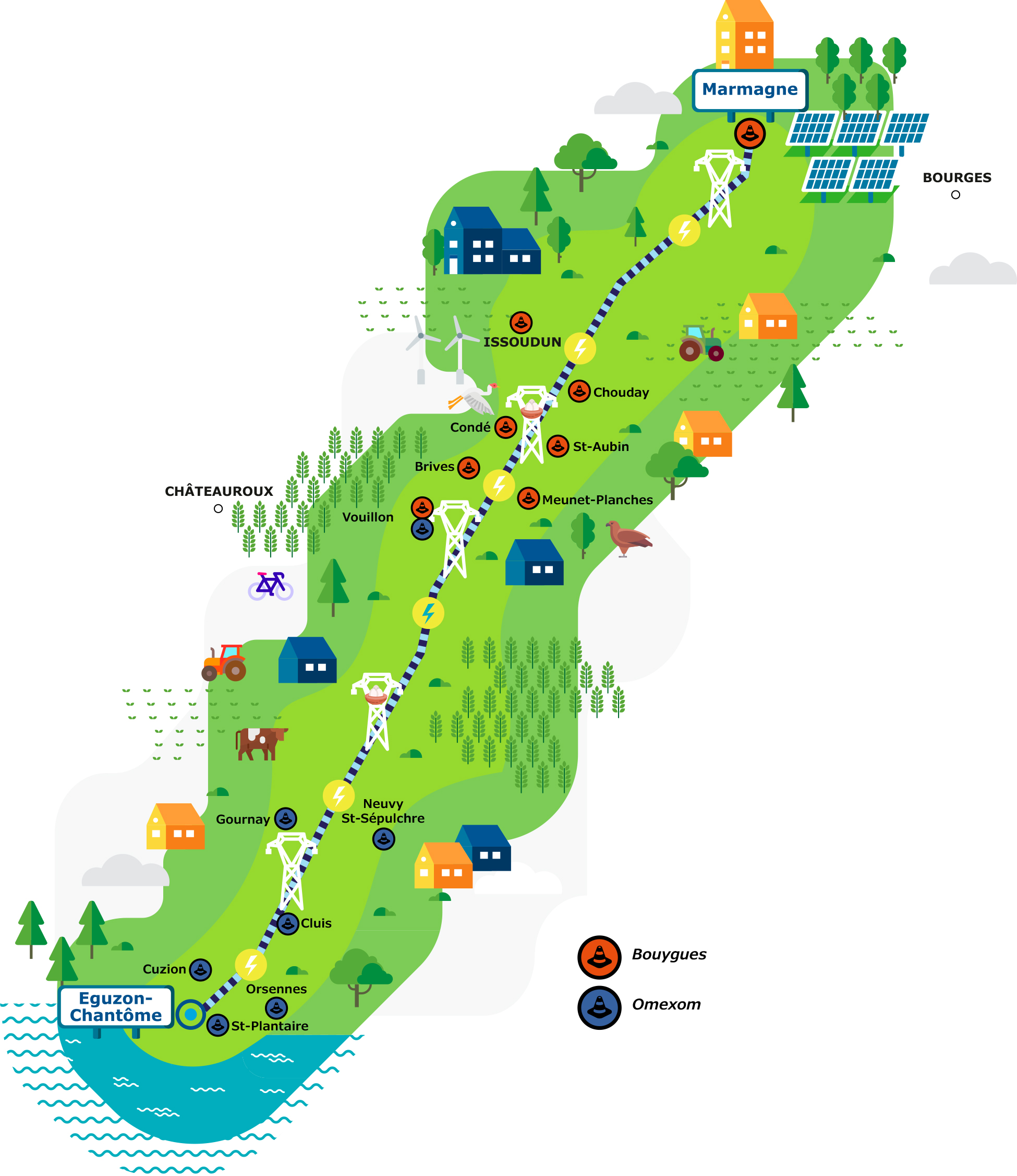 Carte Eguzon