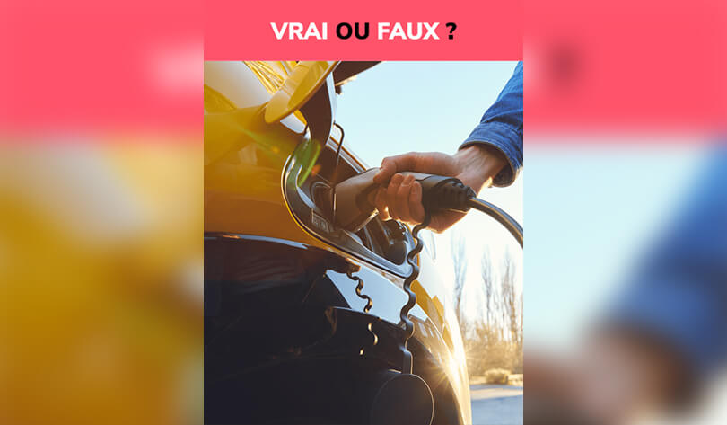Vrai ou Faux ? Un véhicule électrique émet moins de CO₂ qu'un véhicule thermique