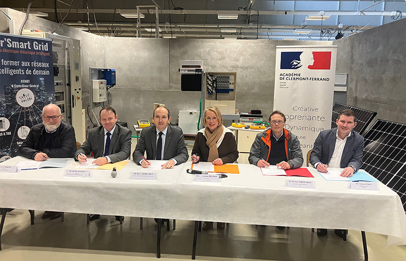 Inauguration classe « réseaux électriques » à Clermont-Ferrand - Vignette