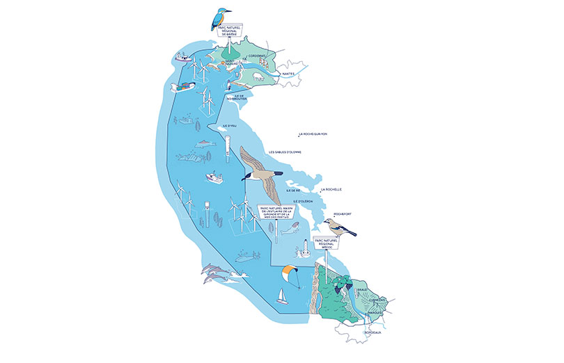 Carte du projet GiLA -Vignette