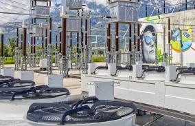 Illustration de l'interconnexion électrique France-Italie
