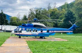 Hélicoptère d'intervention