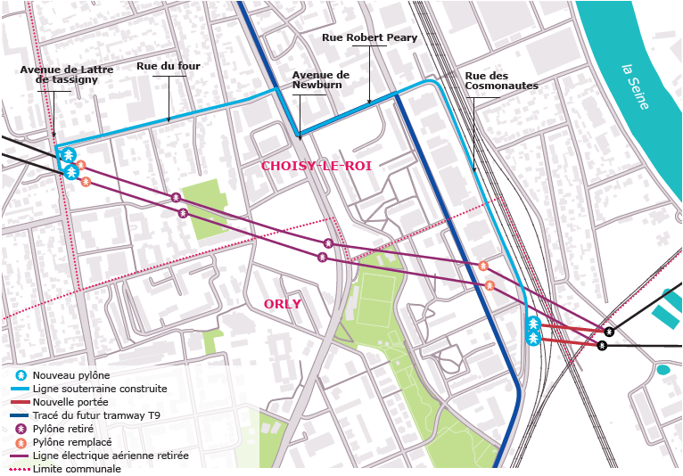Plan infographie Choisy Le Roi