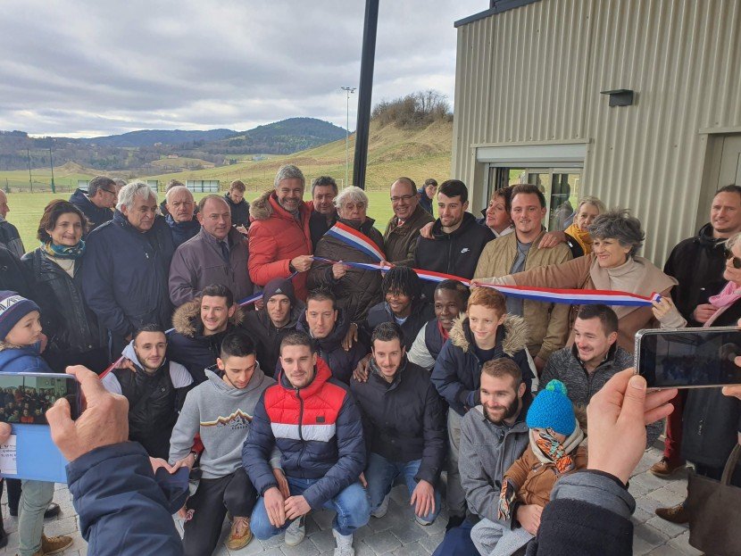 Inauguration des vestiaires rénovés du stade communal de Rosières 3
