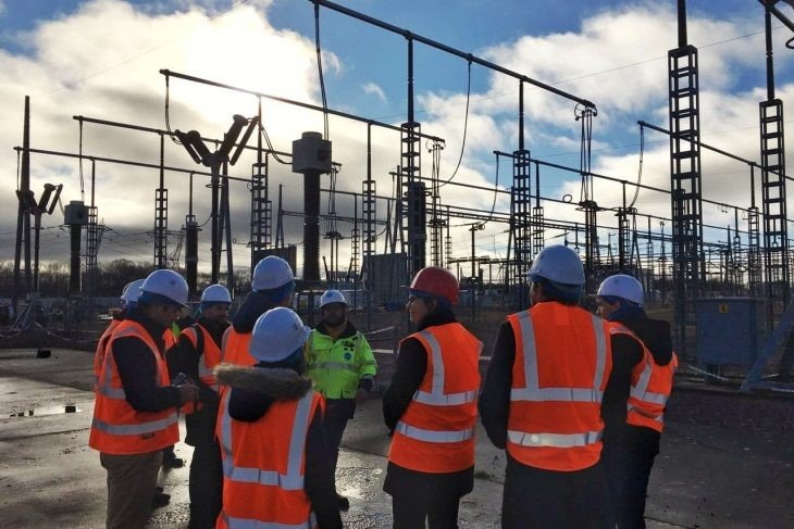 RTE - visite poste de Tourbe - Groupe 