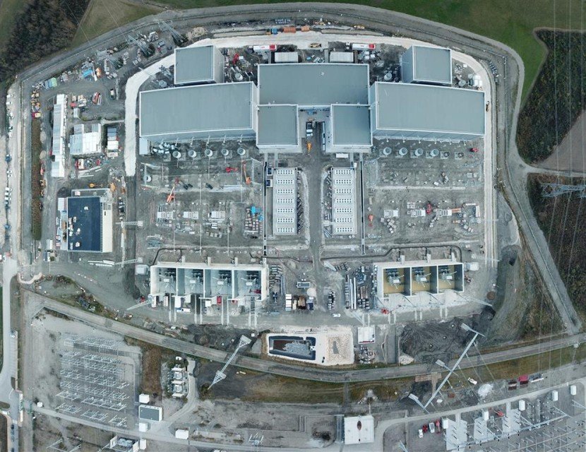 Photo aérienne du poste Savoie-Piémont