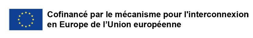 Logo - Cofinancé par le mécanisme pour l'interconnexion en Europe de l'UE