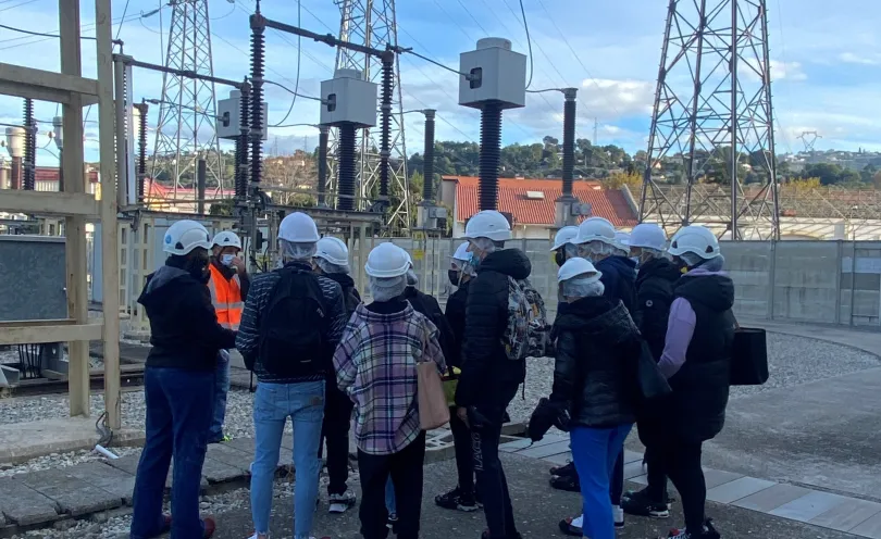 Visite du poste de lingostière - Lycée Thierry Maulnier