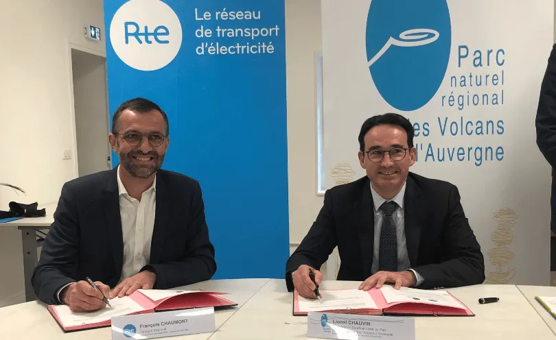 Rte au  Parc naturel régional des Volcans d’Auvergne 