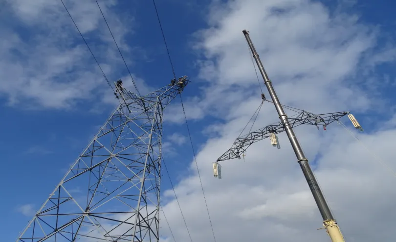 Remplacement pylône électrique