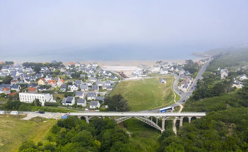 Photo aérienne de Saint-Brieuc