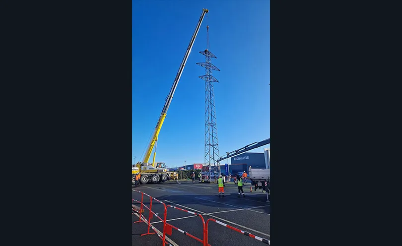 Angers, RTE déconstruit 3 lignes électriques aériennes - Diapo 2
