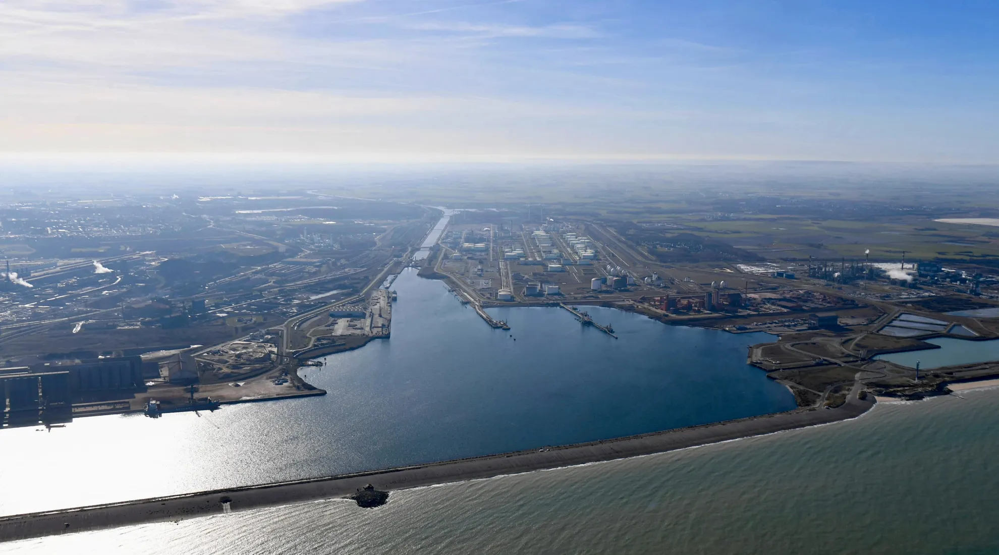 vue Aerienne Dunkerque