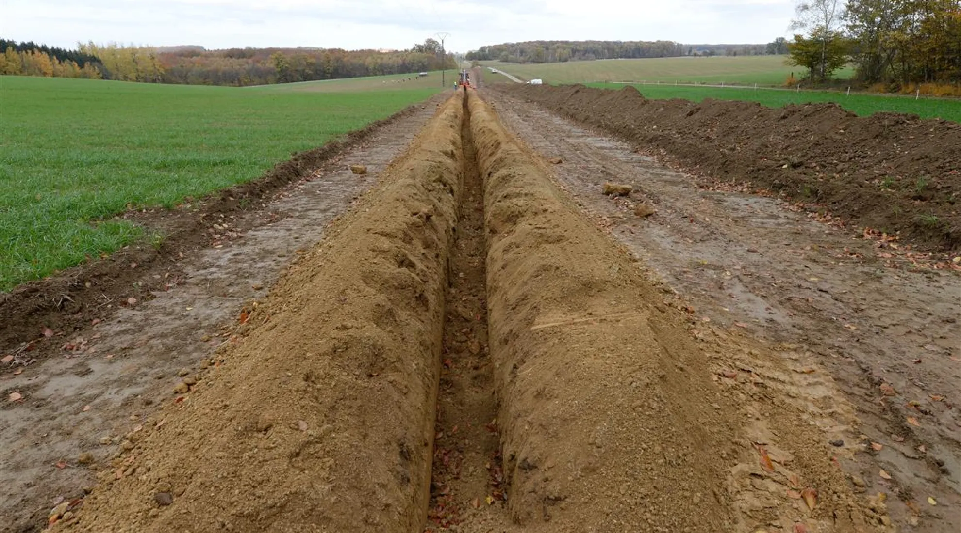 Mise en service de la nouvelle ligne souterraine entre Bains-les-Bains et Uriménil (88)
