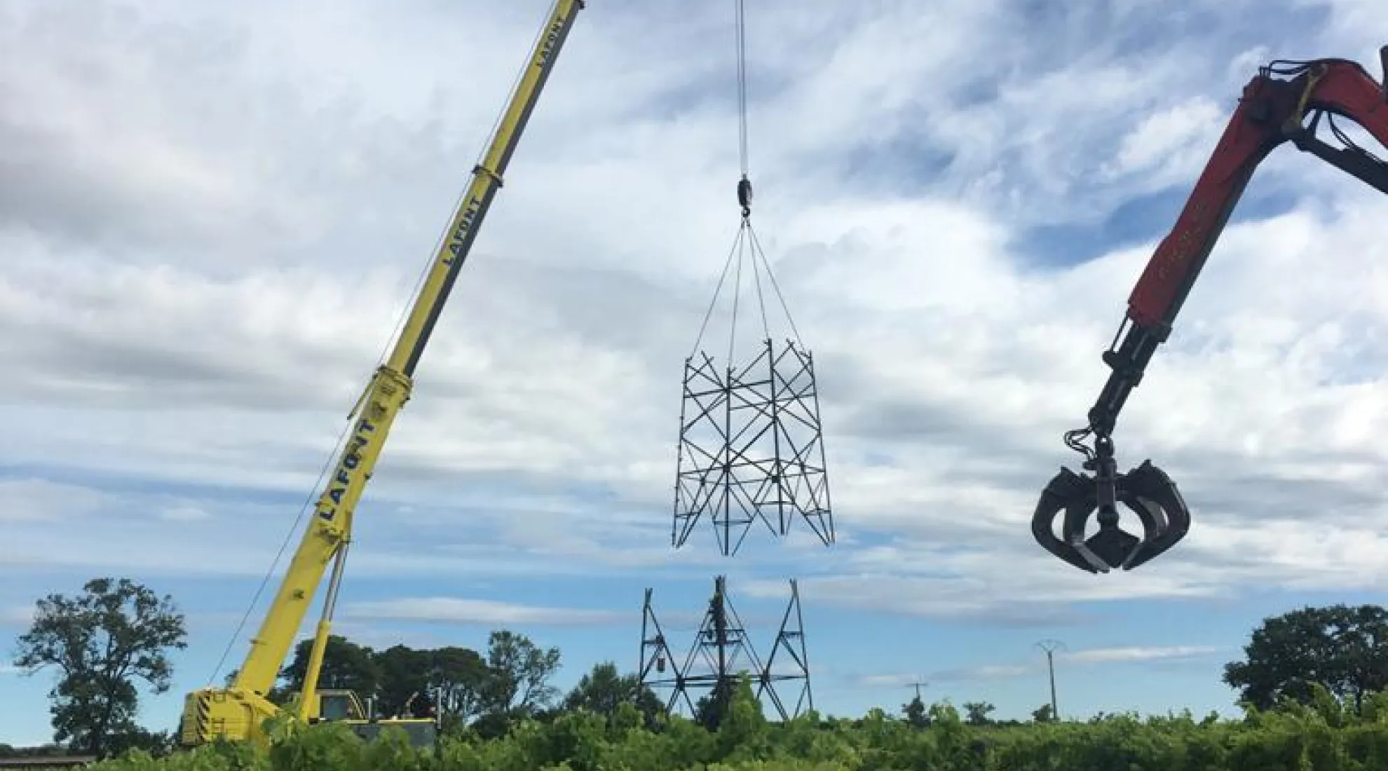 Démontage quatre lignes