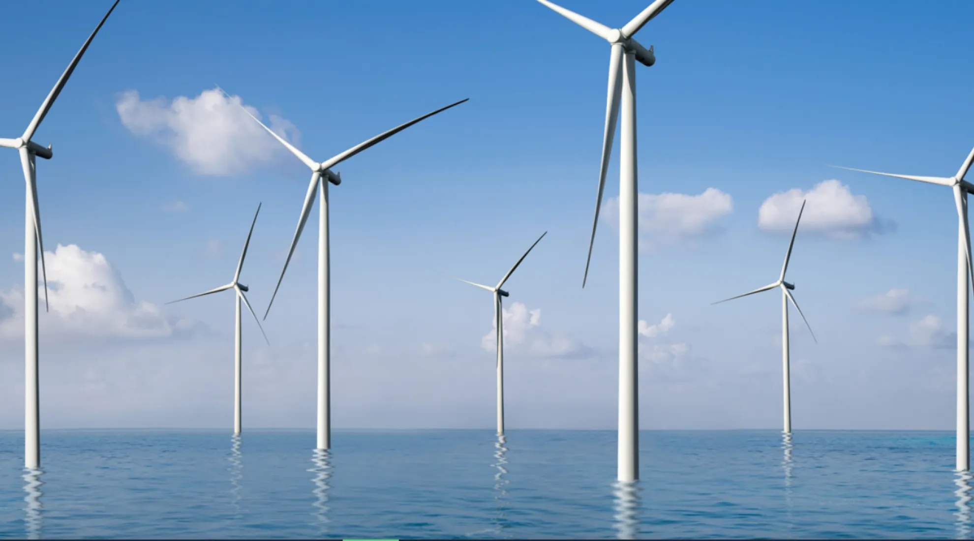 Eoliennes en mer 