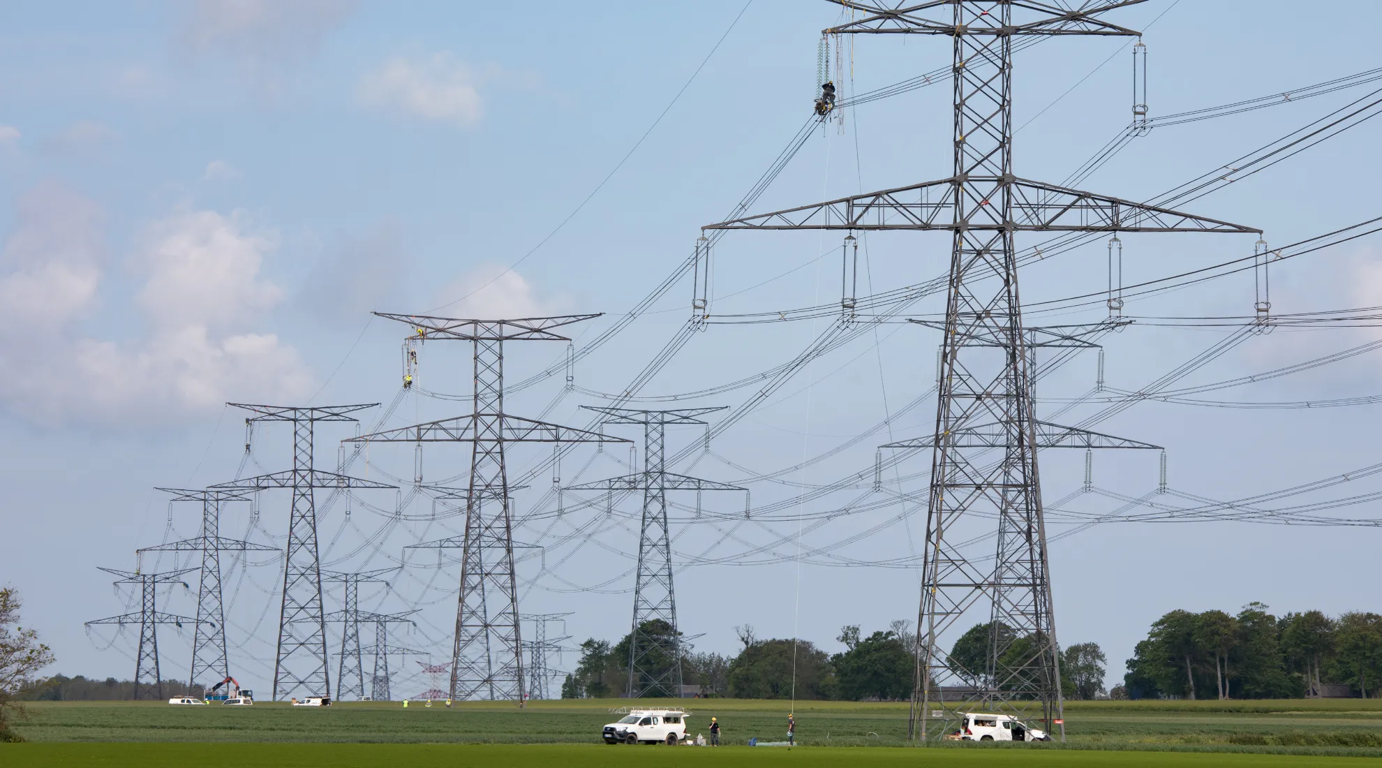 Pylones RTE - Paluel