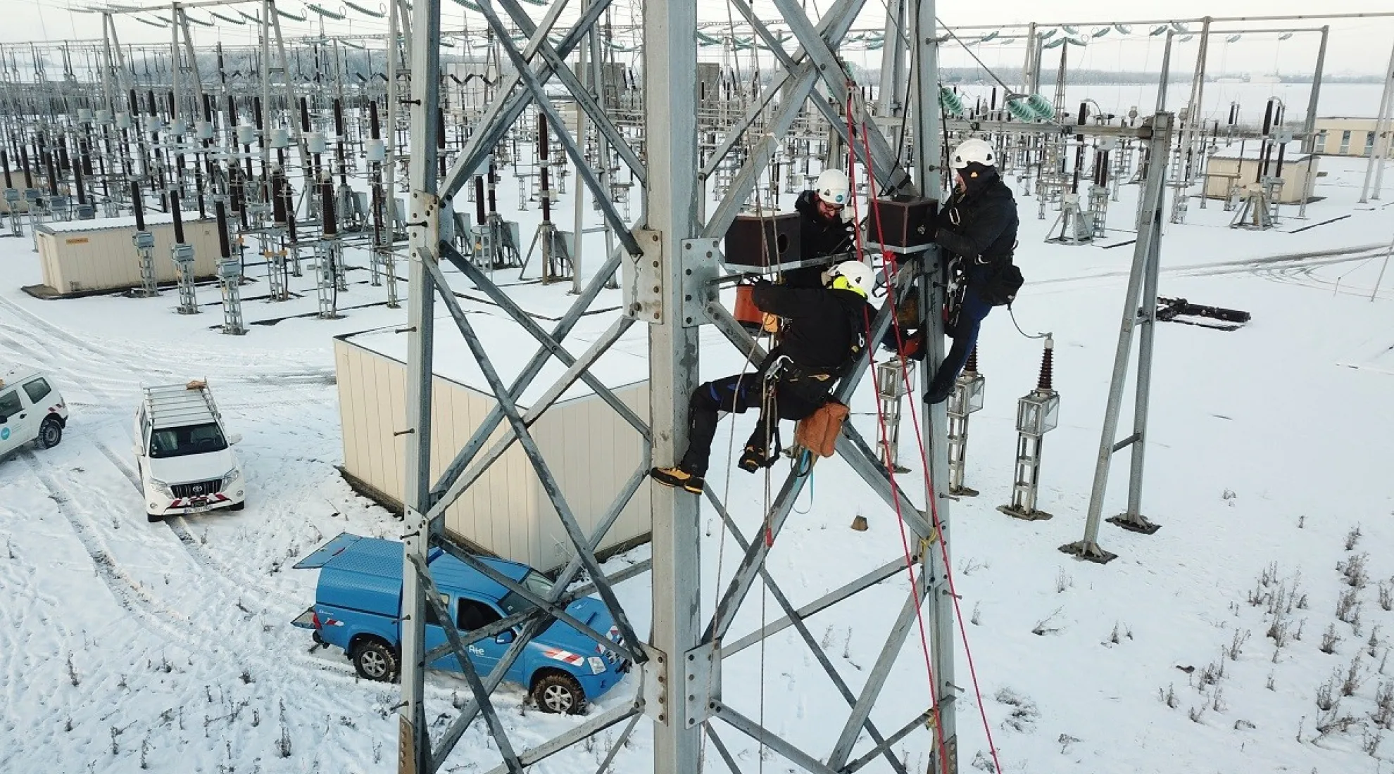 RTE - Installation de nids sur un pylone - Essentiel 2018 HDF