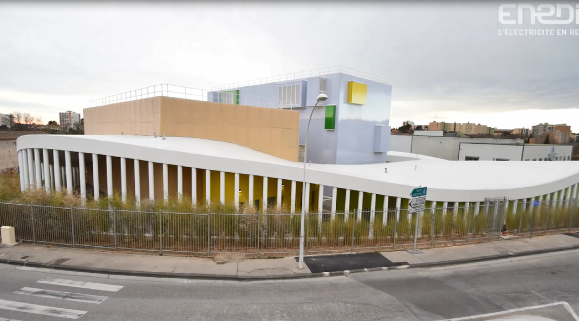 Au cœur du technopôle de Château-Gombert, un nouveau poste électrique pour accompagner le développement économique de Marseille