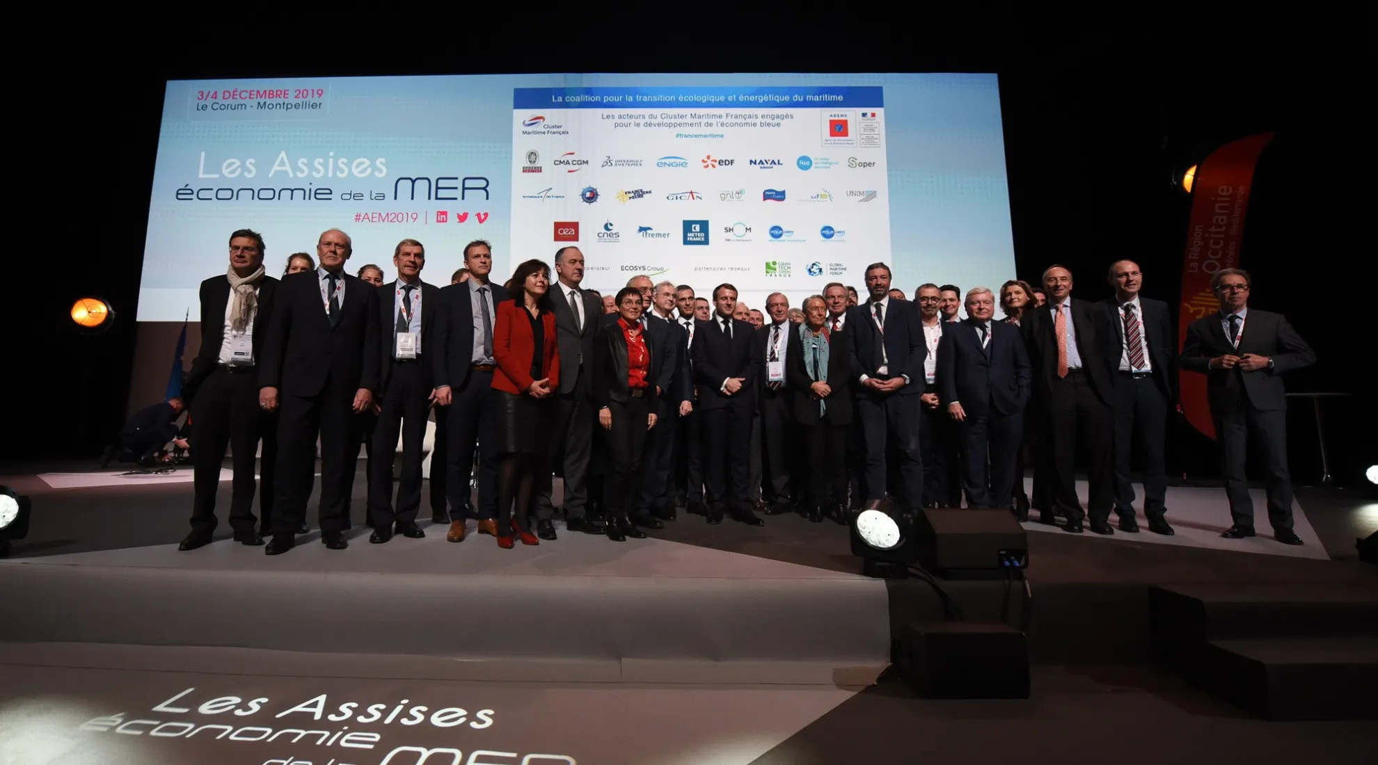 RTE présent aux Assises de l’économie de la mer, les 3 et 4 décembre au Corum de Montpellier.