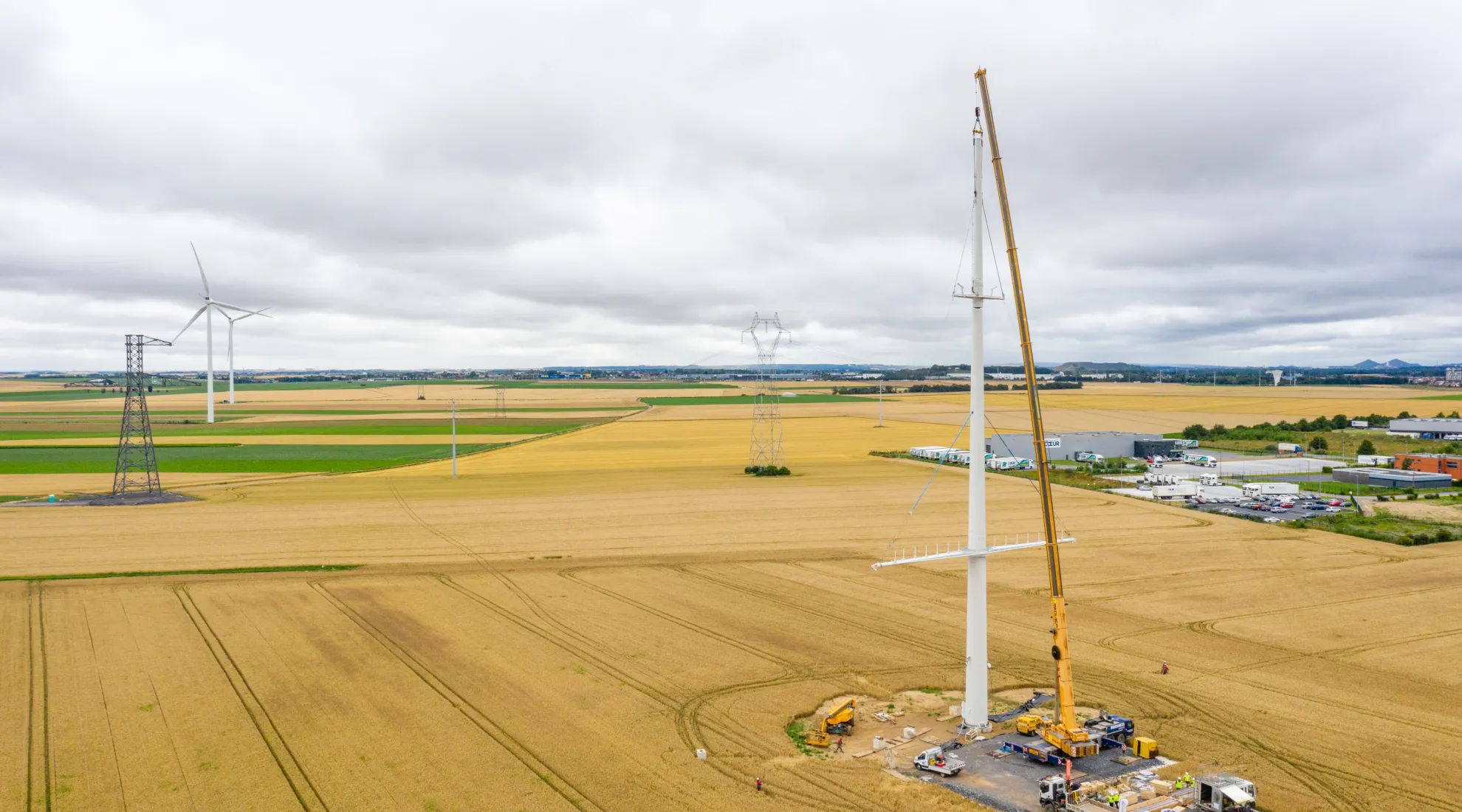 Elévation pylône équilibre AG