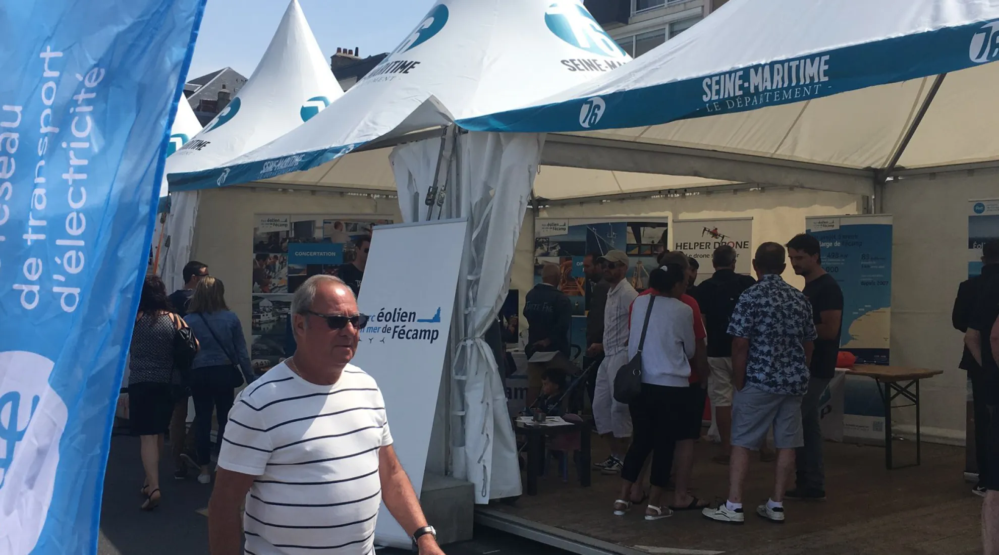 Fécamp - tour de voile