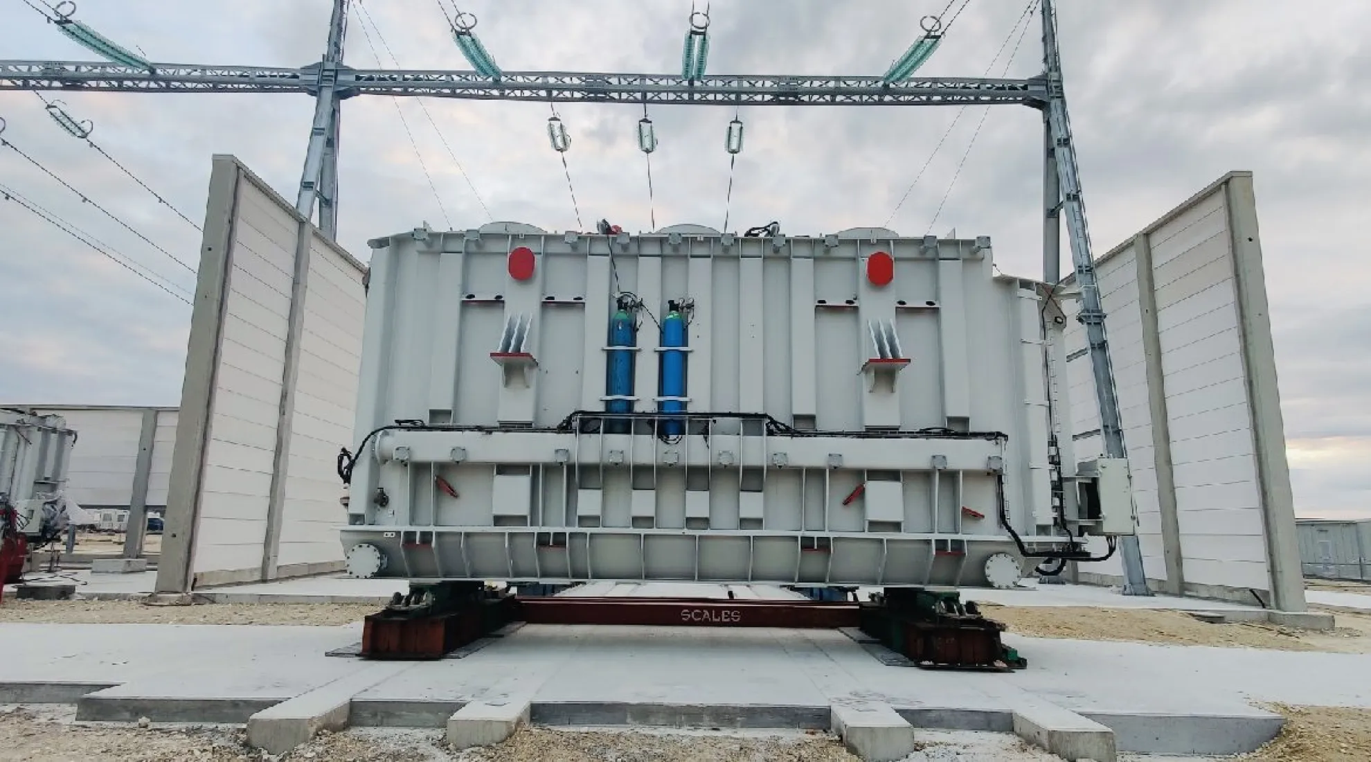 Faux-Fresnay - Bannière - Arrivée des transformateurs - Novembre 2020 -RTE Est