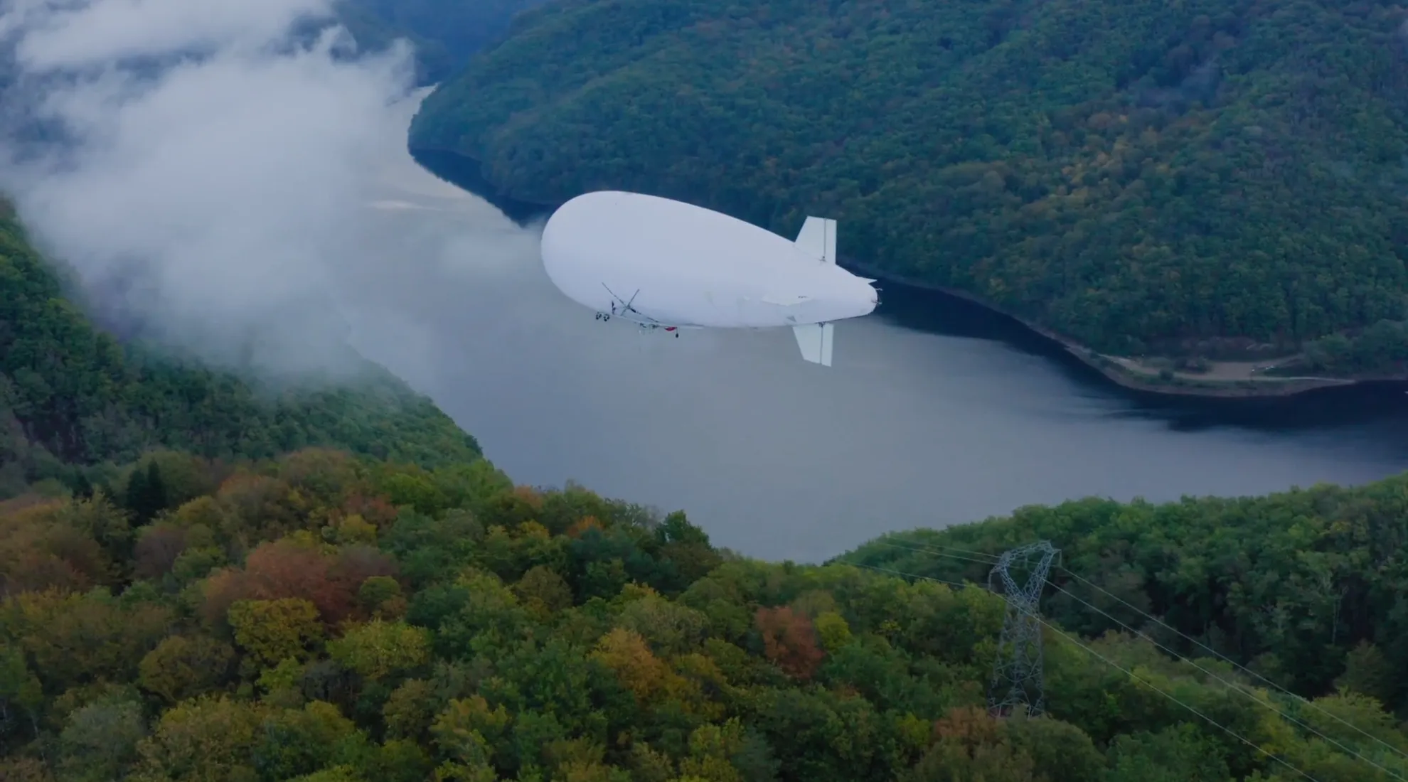 Diridrone - rentour sur la base opérationnelle de RTE 