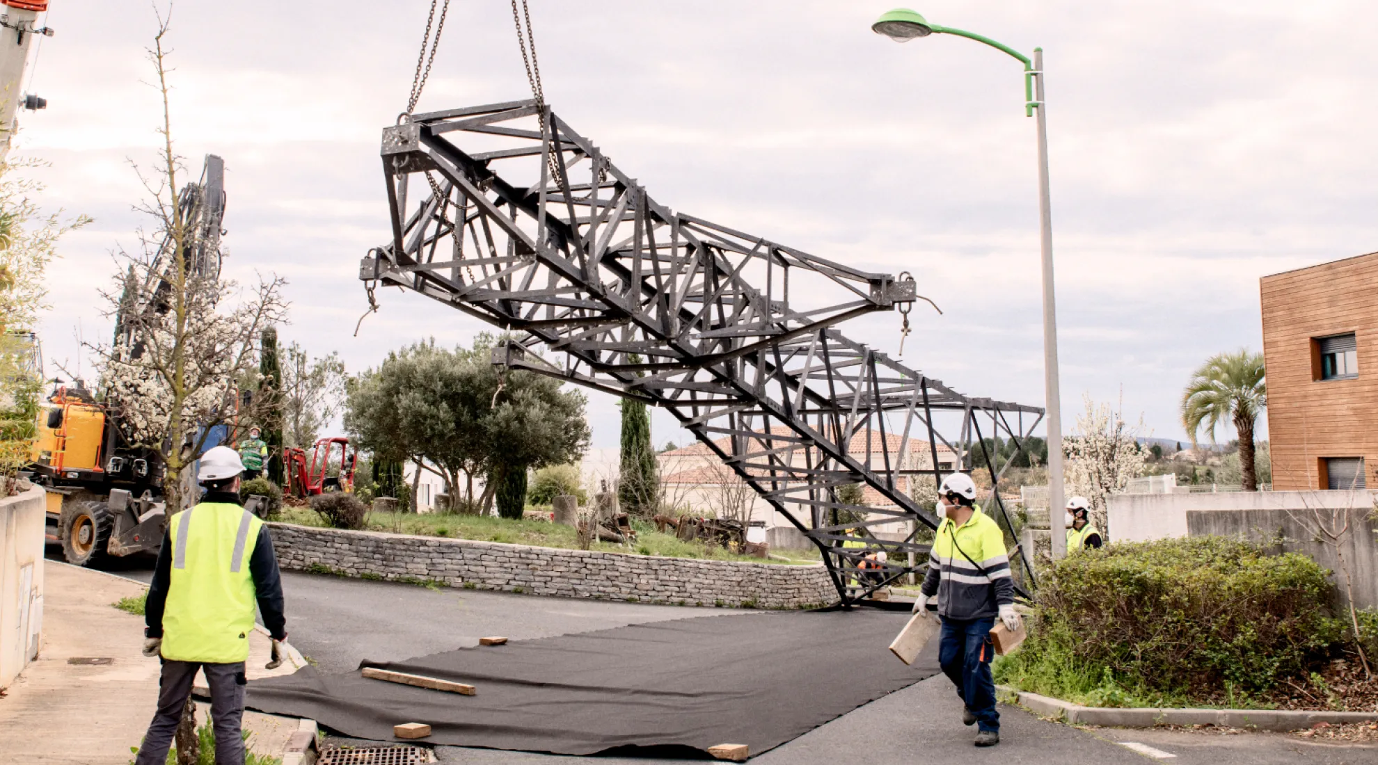 Ligne électrique Juvignac 