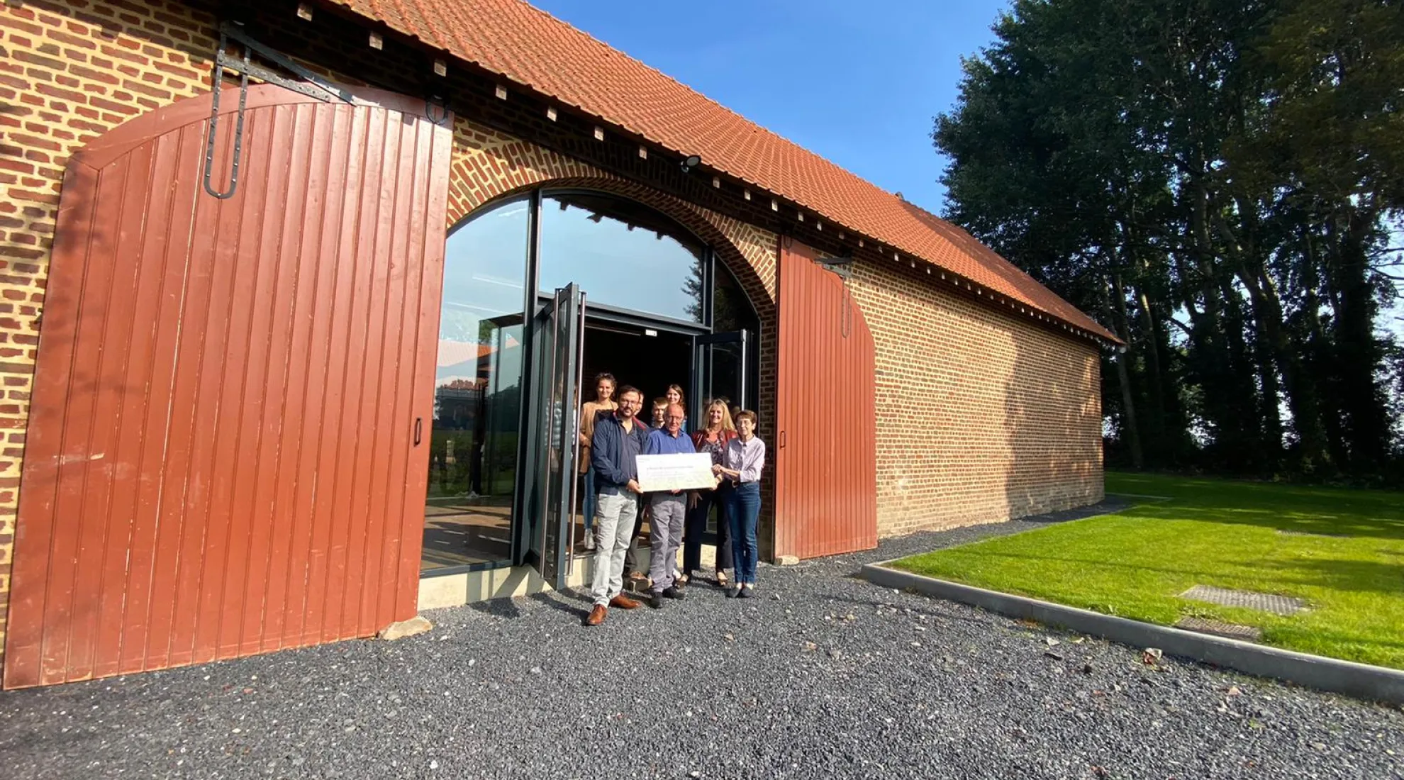 Fondation RTE : 20 000€ remis pour soutenir l’association la ferme Sénéchal à Vieille-Chapelle