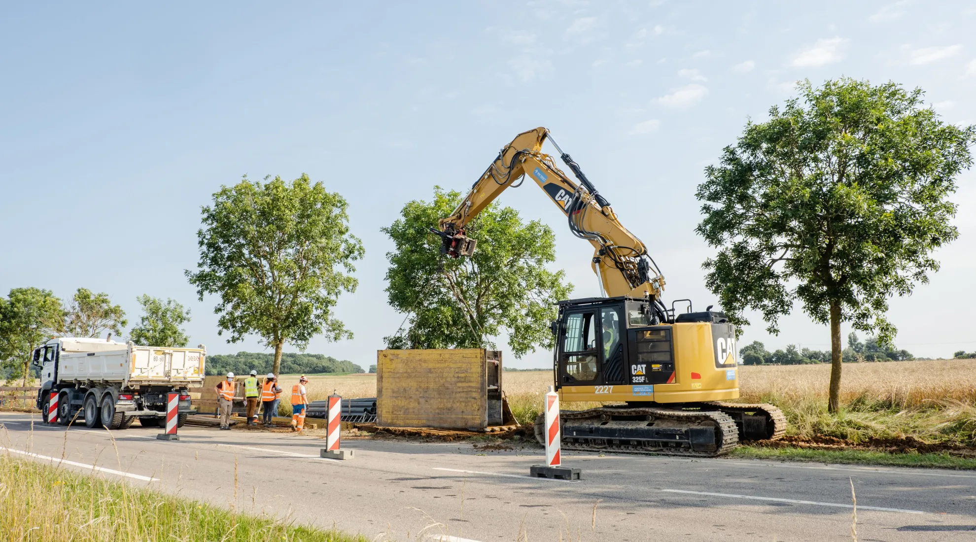Travaux génie civil dans le Calvados