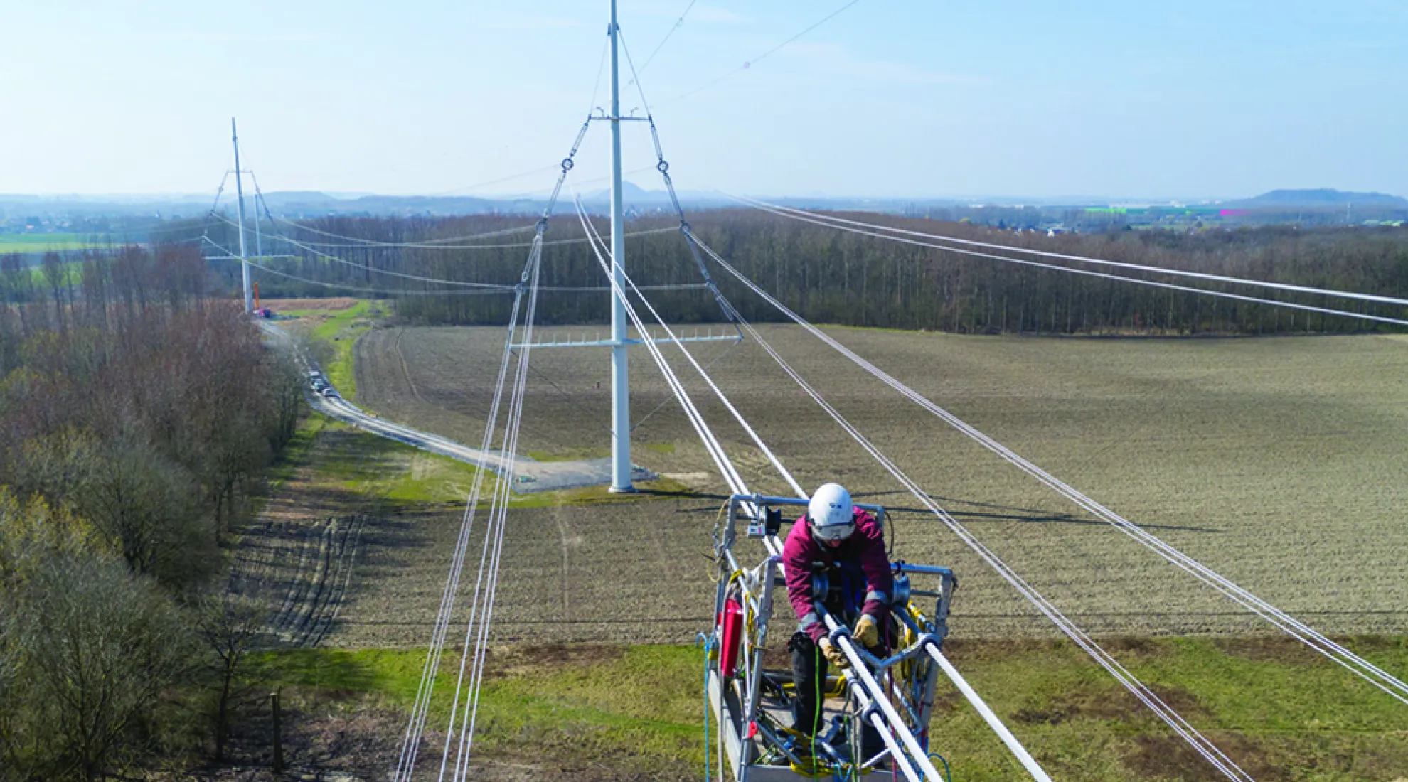 La nouvelle ligne électrique entre Avelin et Gavrelle est opérationnelle
