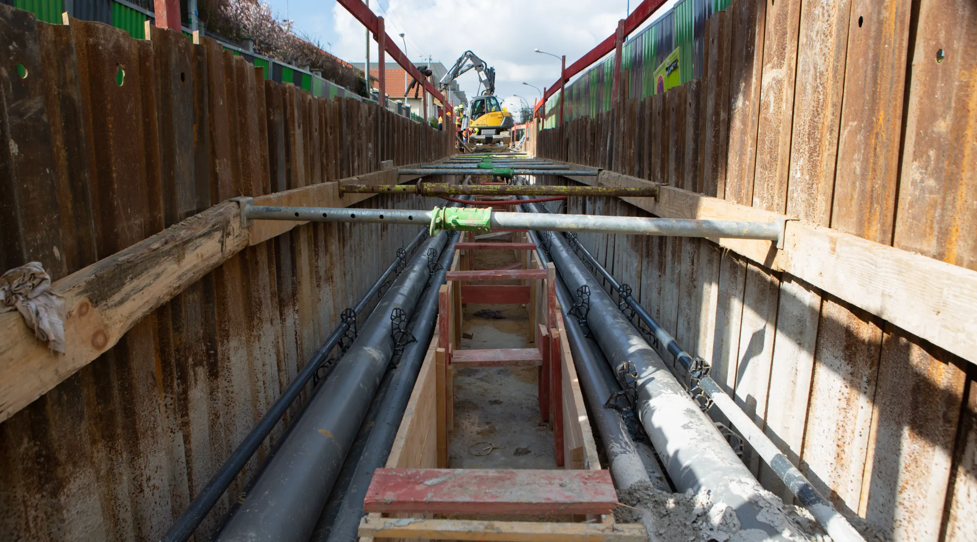 Travaux renouvellement liaison souterraine