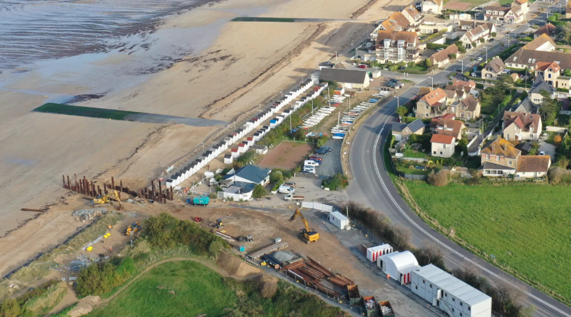 Calvados-raccordement-Bernières-sur-Mer