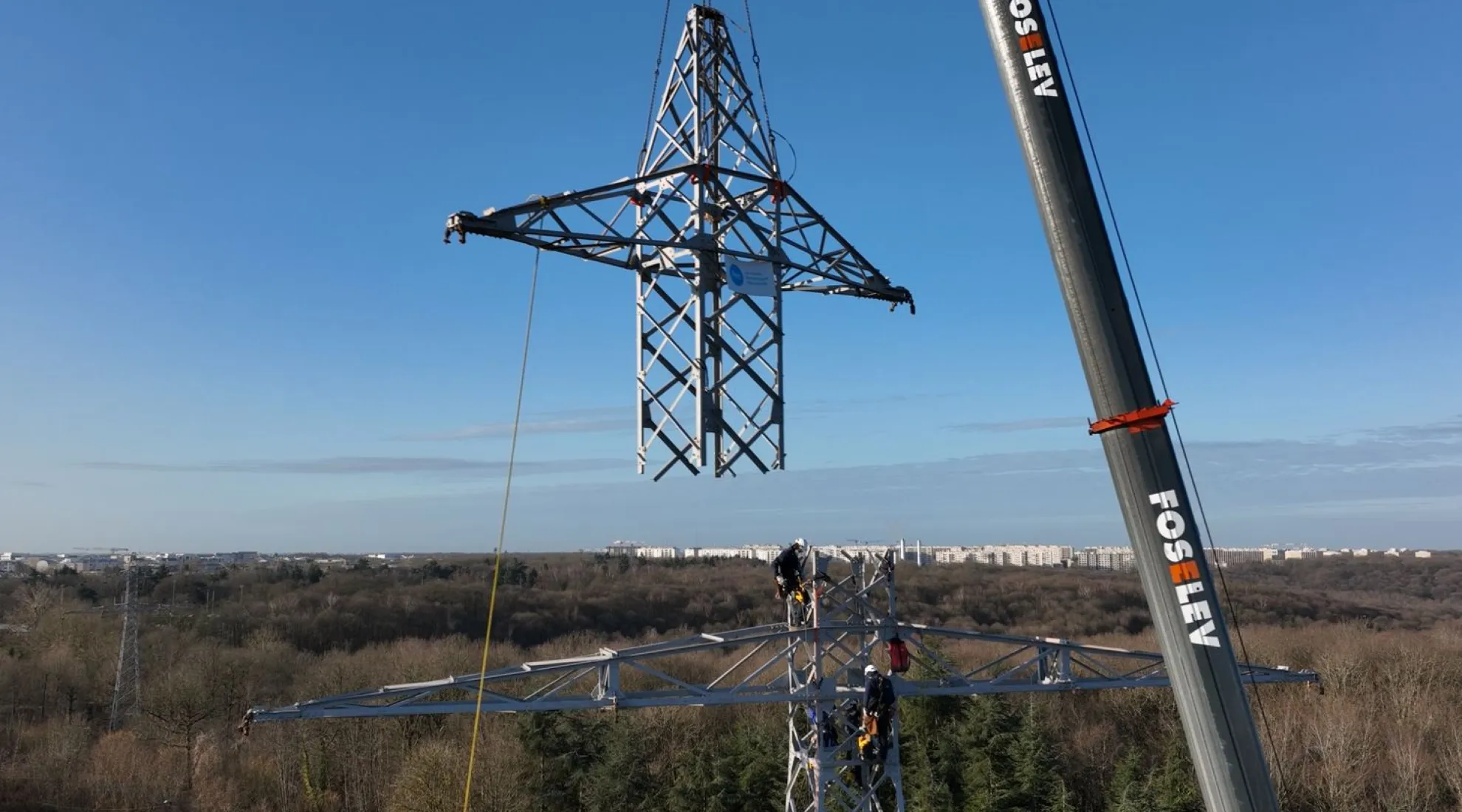 Dépose pylône à Clamart
