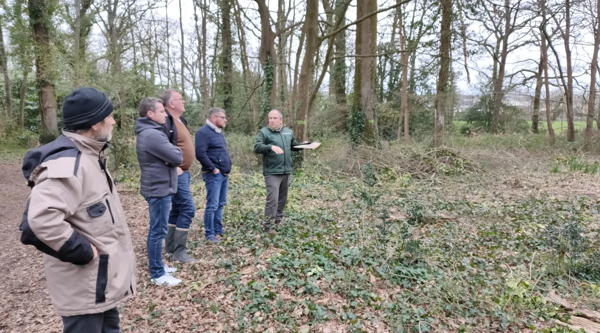 Plantation d'arbre Prinquiau