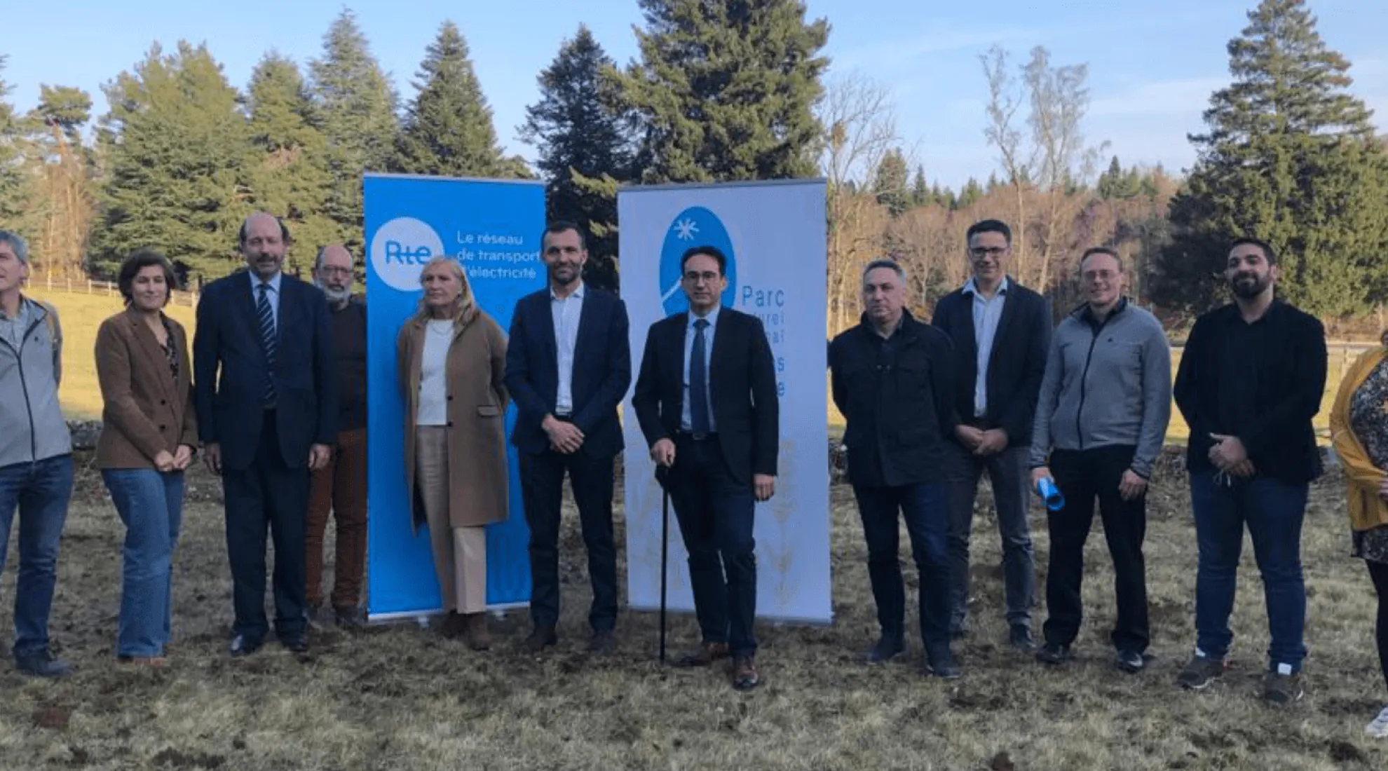 Rte au  Parc naturel régional des Volcans d’Auvergne 