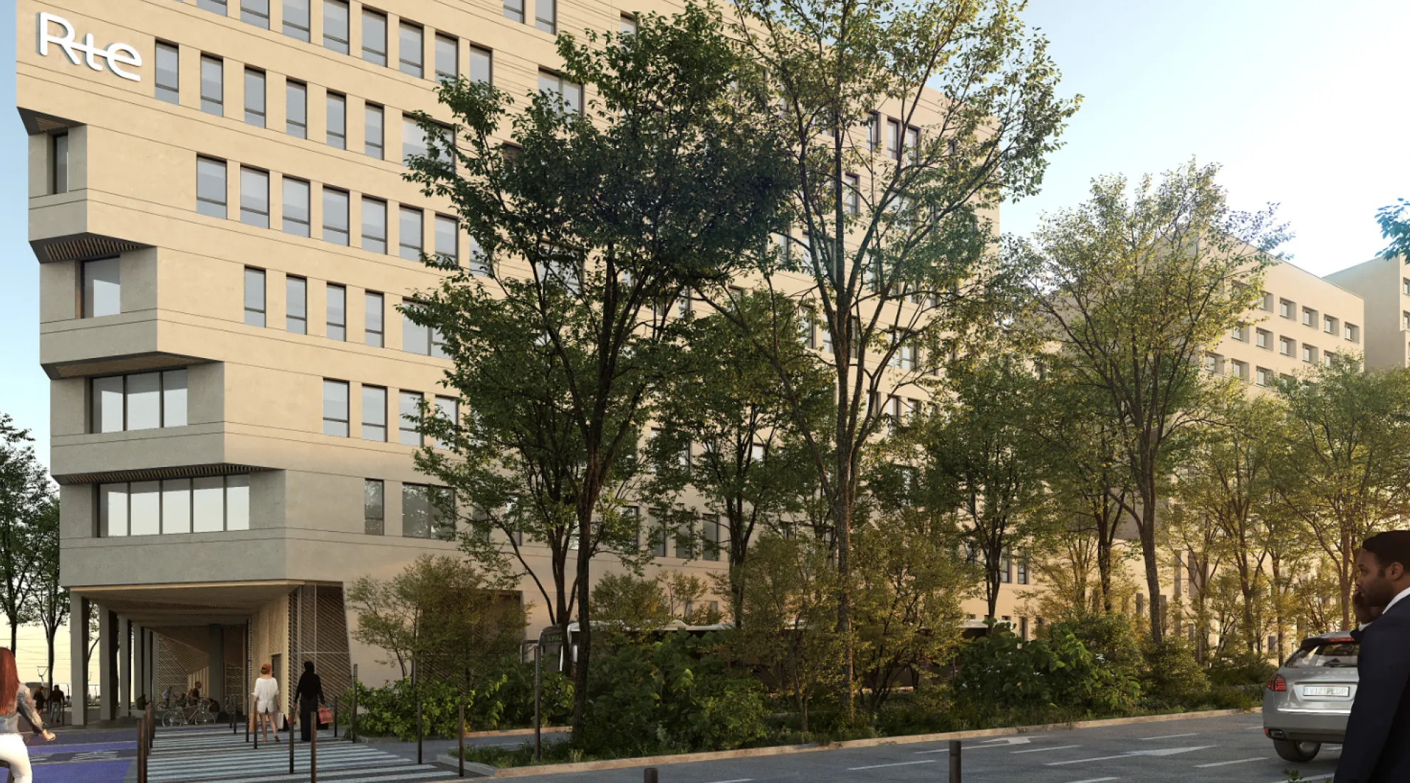 RTE rassemble ses équipes sur le site des Fabriques à Marseille au sein d’un bâtiment développé par Bouygues Immobilier et Linkcity 