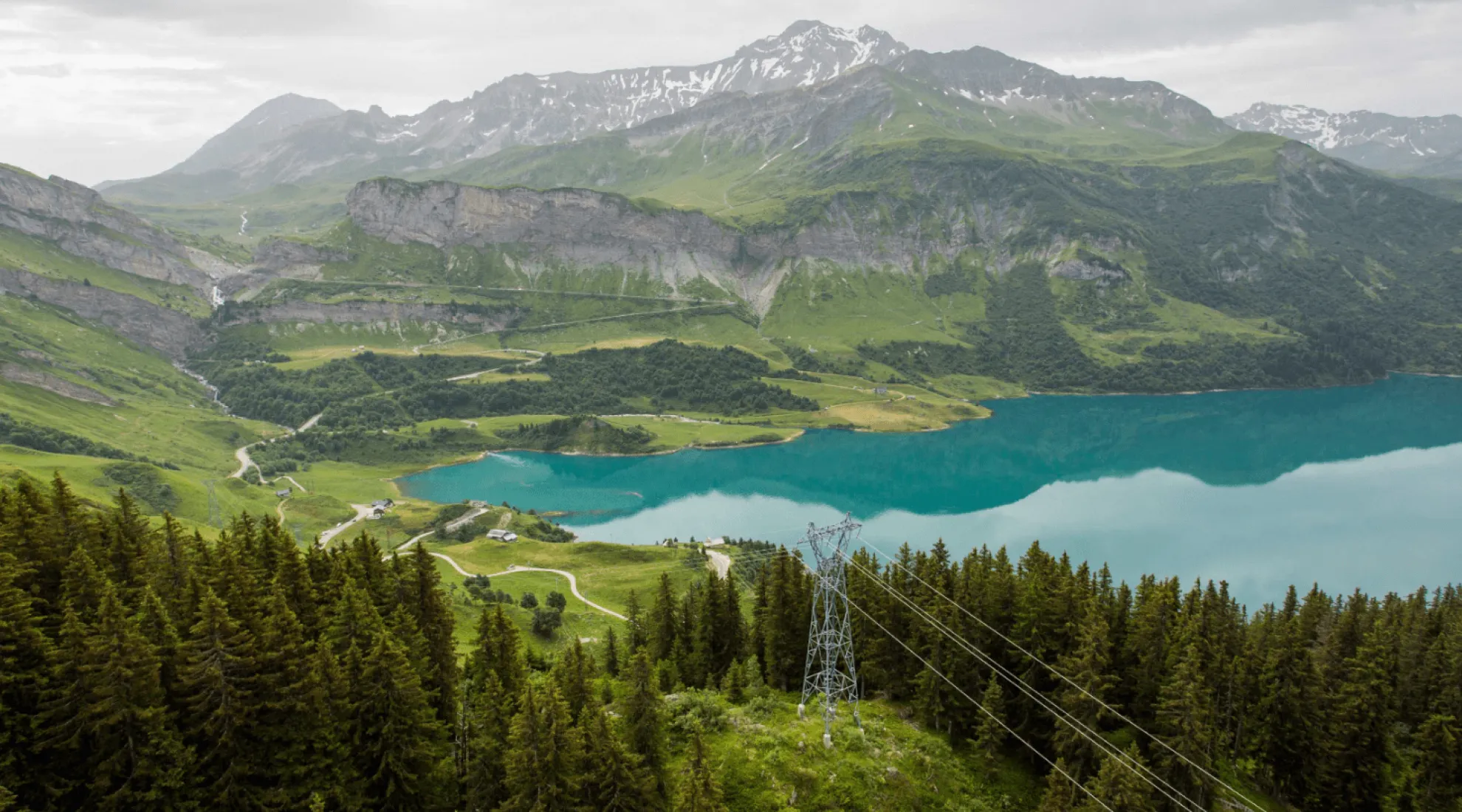 Lignes électriques Auvergne Rhône Alpes
