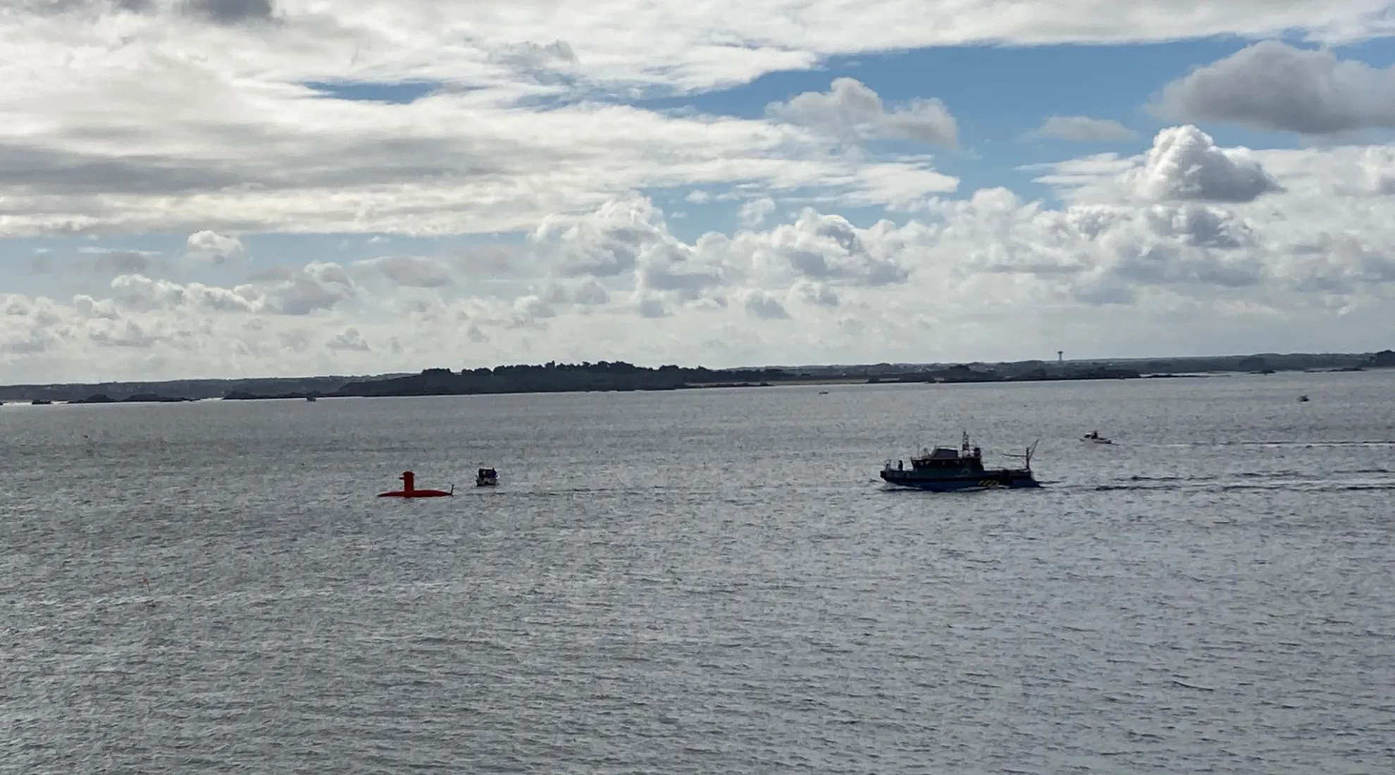 Etudes en mer 7 juin à Erquy