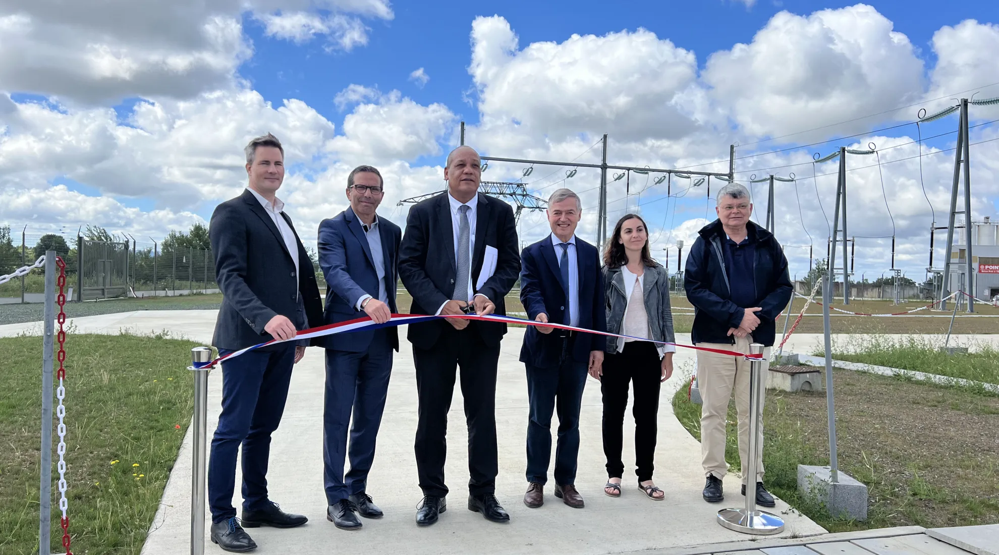 Inauguration du poste électrique de Réquista