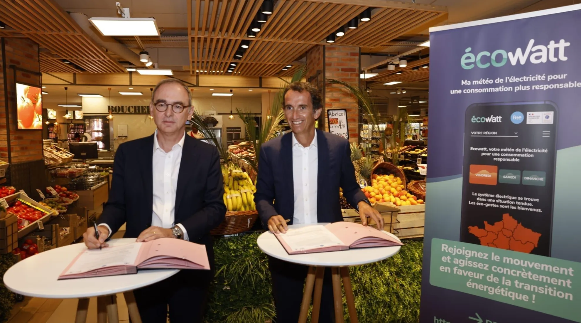 Partenariat Ecowatt Carrefour