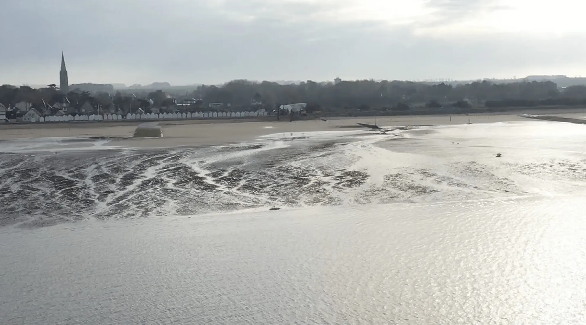 Illustration : Reprise des travaux à Bernières-sur-mer