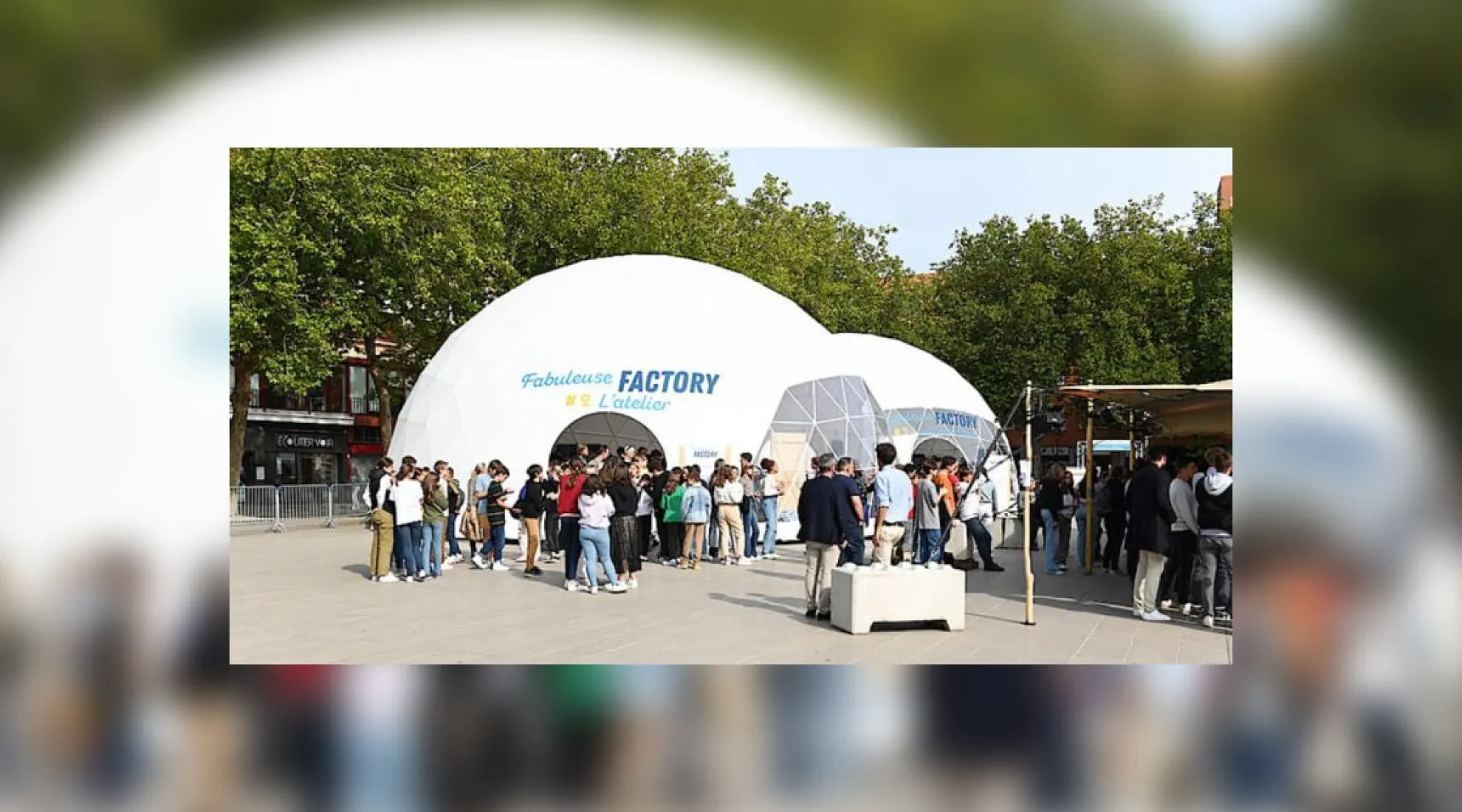 Participation à la première édition de la « Fabuleuse Factory » - En-tête