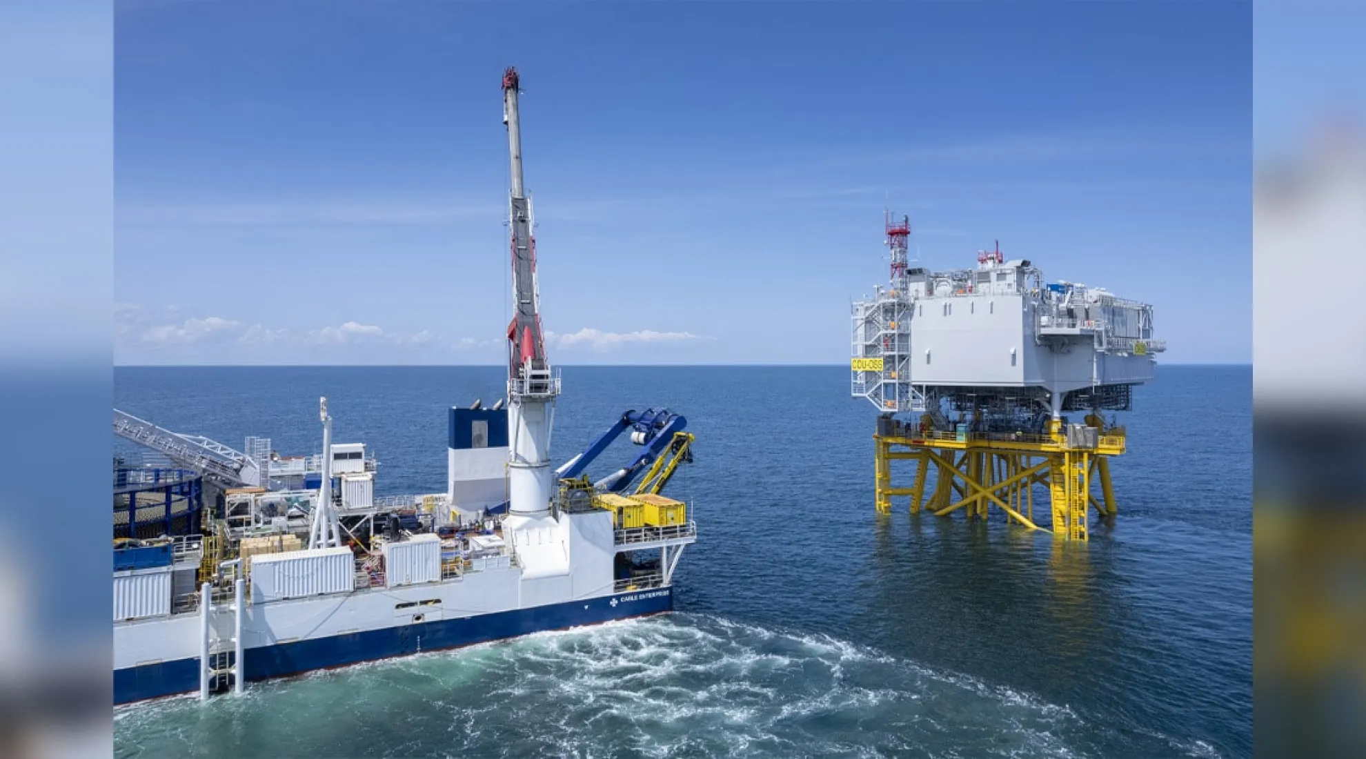 Dernières opérations en mer pour le raccordement  du parc éolien offshore du Calvados - Cover