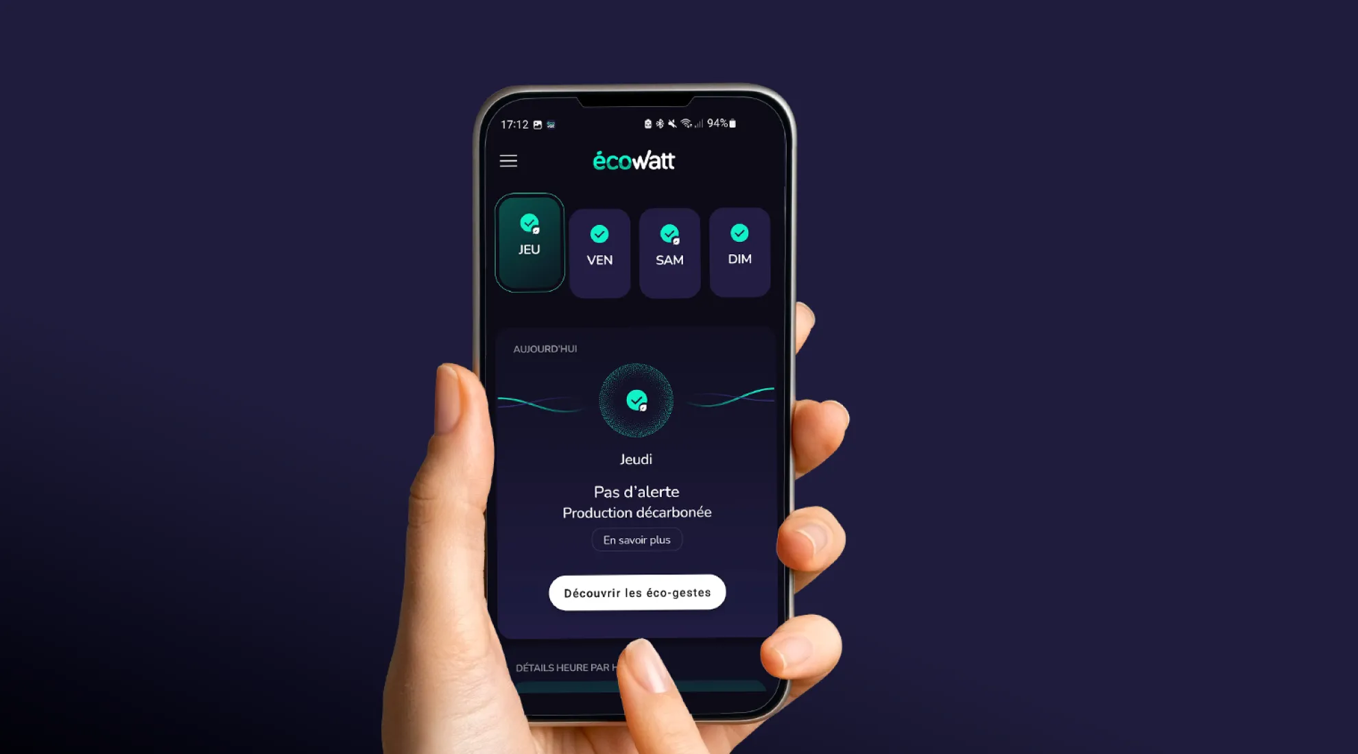 EcoWatt - Application mobile