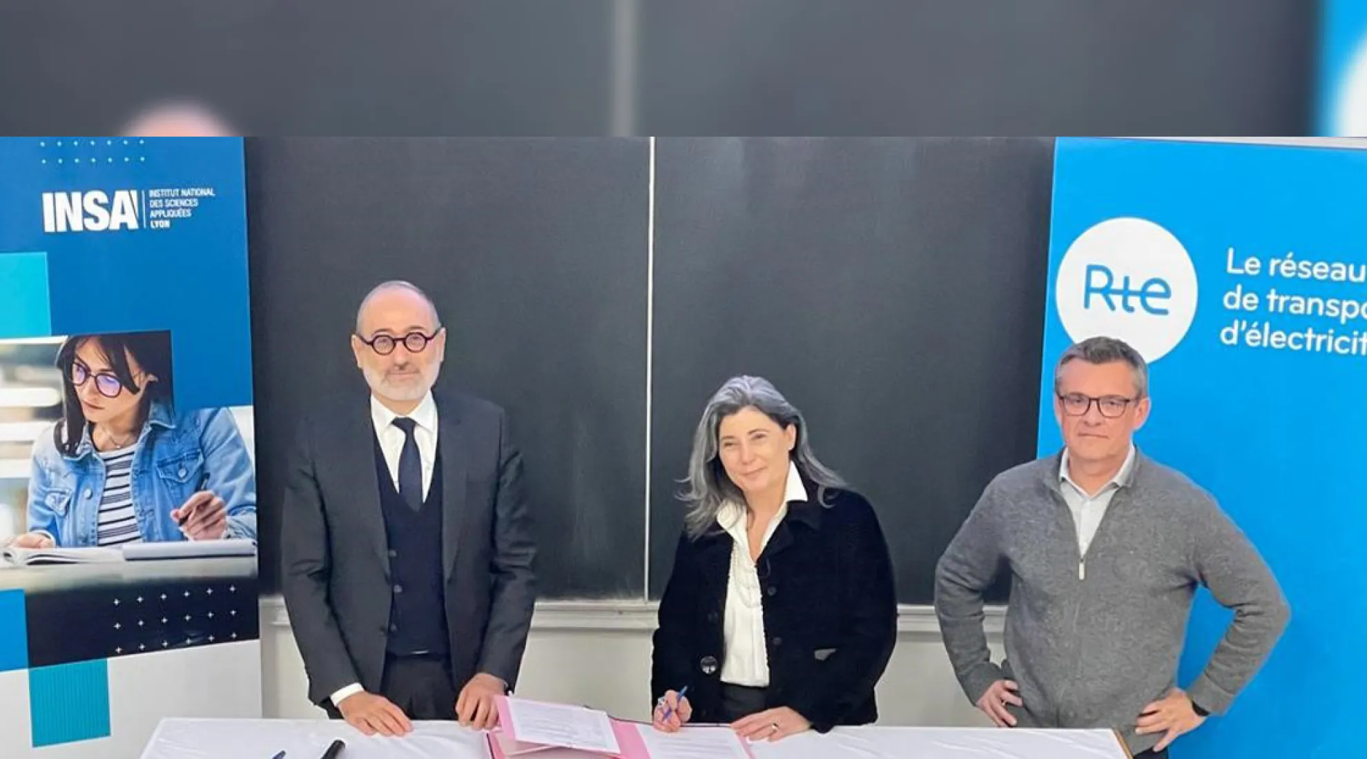 RTE devient parrain du département génie électrique de l’INSA Lyon - Cover